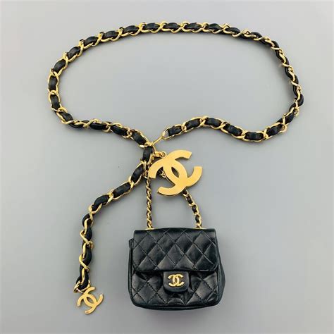 chanel mini bag belt